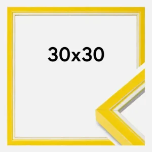 Fotolijst Diana Geel 30x30 cm Prix Promo