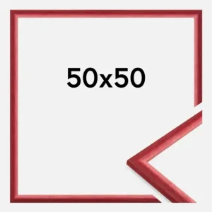 Dernière Chance Fotolijst Cornwall Donkerrood 50x50 cm