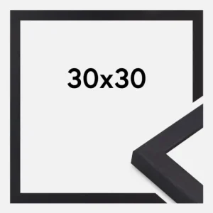 Retour Gratuit Fotolijst Lofsdalen Indigo Zwart 30x30 cm