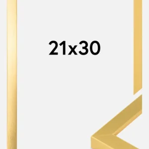 Fotolijsten Goud Breed 21 x 30 cm Dernier Modèle