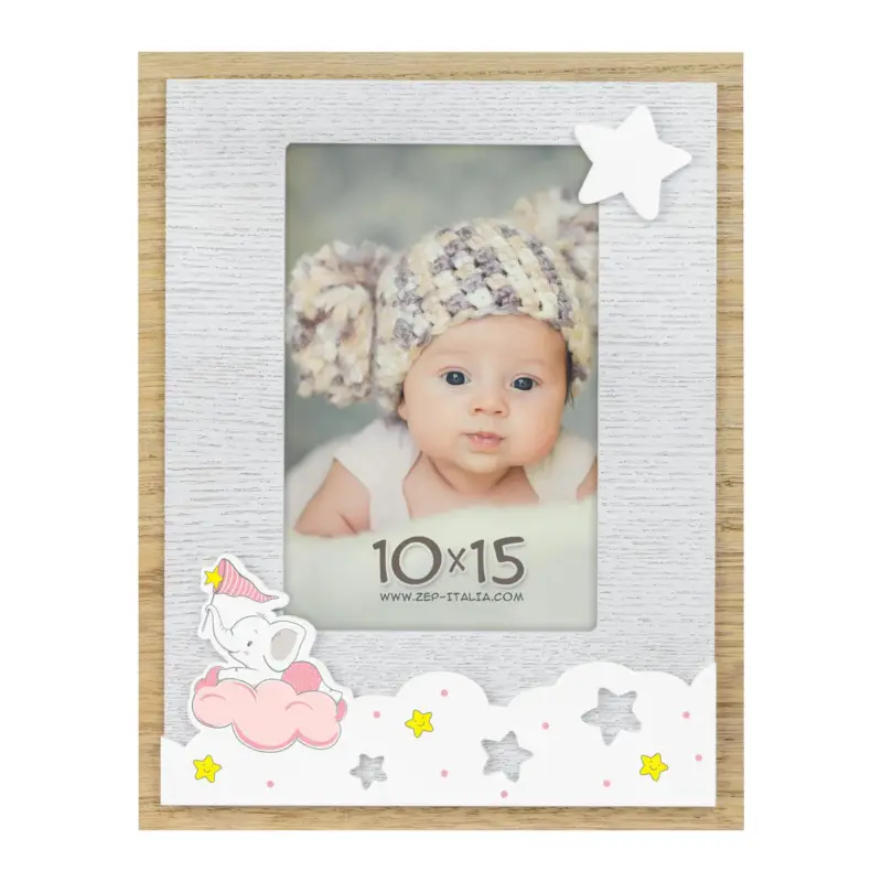 Offre Exclusive Fotolijst Ilaria Glas Roze 10x15 cm