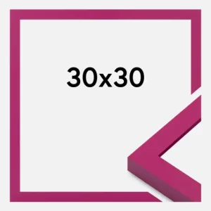 Top Vente Fotolijst Selection Bubblegum Pink 30x30 cm