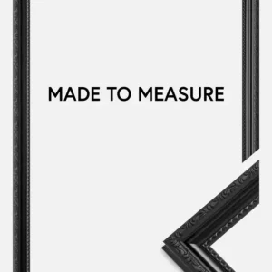 Fotolijst Abisko Zwart - Formaat naar keuze (Plexiglas) Promotion Saisonnière