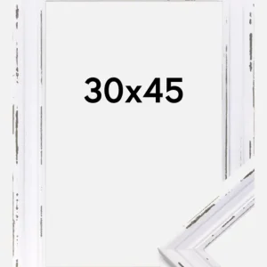 Fotolijst Rivoli Glas Wit 30x45 cm Prix Promo