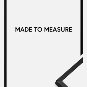 Usine Directe Fotolijst Helsingfors Zwart - Formaat naar keuze (Plexiglas)