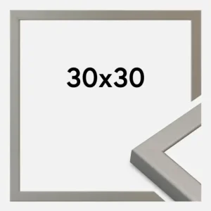 Achat Immédiat Fotolijst Lofsdalen Zilver 30x30 cm