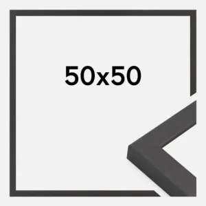 Dernier Modèle Fotolijst Lofsdalen Donker Grijs 50x50 cm