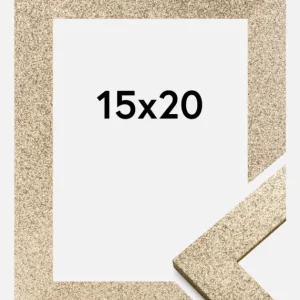 Prix Cassé Fotolijst Broadway Glas Goud 15x20 cm