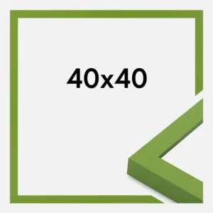 Achat Immédiat Fotolijst Selection Lime Green 40x40 cm