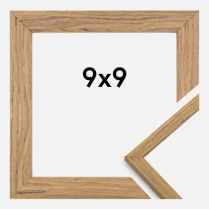 Seulement Aujourd’hui Fotolijst Edsbyn Glas Teak 9x9 cm