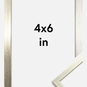 Affaire À Saisir Fotolijst Edsbyn Glas Zilver 4x6 Inches (10,16x15,2 cm)