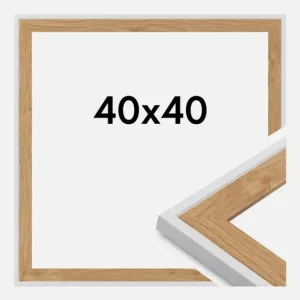 Vente Directe Fotolijst Clearline Wit 40x40 cm