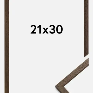 Soldes Fotolijst Edsbyn Glas Noten 21x30 cm