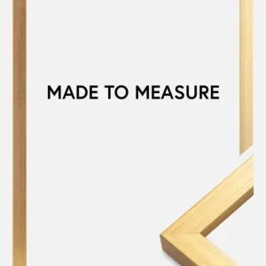 Livraison Express Fotolijst Blocky Goud - Formaat naar keuze (Acrylglas)