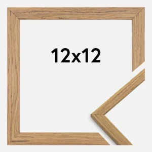 Vente Directe Fotolijst Edsbyn Glas Teak 12x12 cm