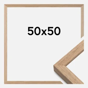 Seulement Aujourd’hui Fotolijst Amanda Box Glas Eik 50x50 cm