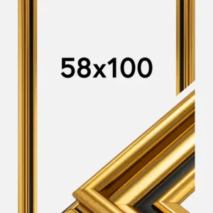 Fotolijst Gysinge Premium Glas Goud 58x100 cm Offre Exclusive