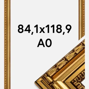 Remise Fotolijst Birka Premium Glas Goud 84,1x118,9 cm (A0)