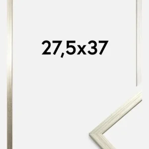 Solde Fotolijst Edsbyn Glas Zilver 27,5x37 cm