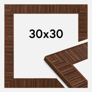 Fotolijst Agust Rosewood 30x30 cm Pas Cher