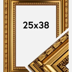 Fotolijst Birka Premium Glas Goud 25x38 cm Pas Cher