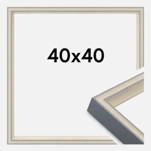 Remise Fotolijst Riga Grijs 40x40 cm