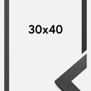 Seulement Aujourd’hui Fotolijst Graphite Wood 30x40 cm