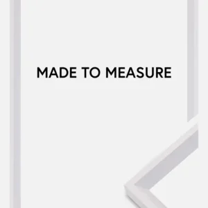 Fotolijst Globe Wit - Formaat naar keuze (Acrylglas) Top Vente