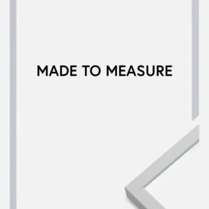 Fotolijst Oslo Wit - Formaat naar keuze (Acrylglas) Remise