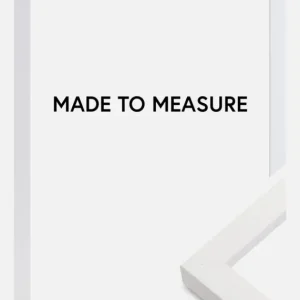 Fotolijst Blocky Wit - Formaat naar keuze (Acrylglas) Remise