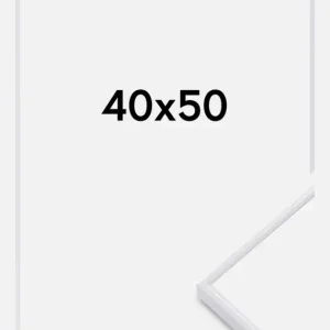 Seulement Aujourd’hui Fotolijst Visby Wit 40x50 cm