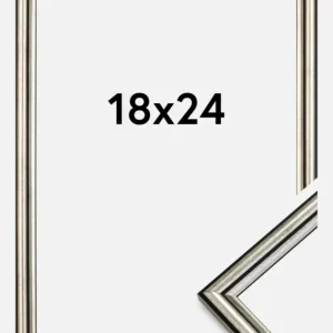 Seulement Aujourd’hui Fotolijst Horndal Glas Zilver 18x24 cm