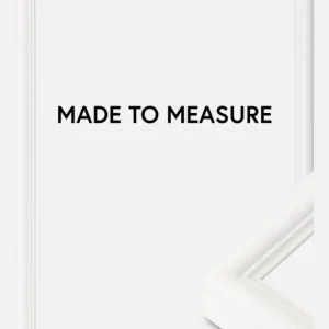 Fotolijst Högbo Wit - Formaat naar keuze (Plexiglas) Bon Plan