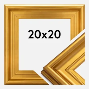 Prix Promo Fotolijst Mora Premium Glas Goud 20x20 cm