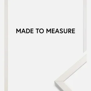 Fotolijst Soul Wit - Formaat naar keuze (Floatglas (Standaard)) Retour Gratuit