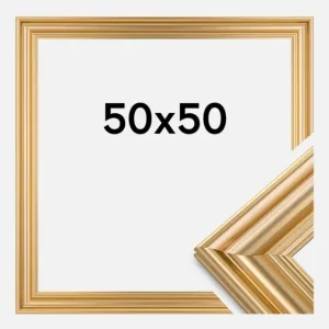 Vente Directe Fotolijst Charleston Glas Goud 50x50 cm