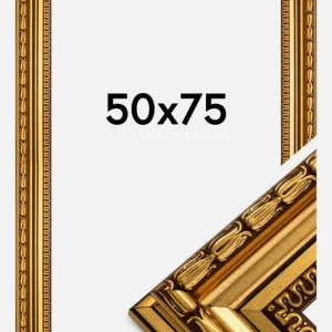 Livraison Express Fotolijst Birka Premium Glas Goud 50x75 cm