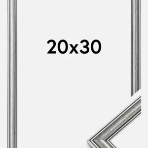 Top Vente Fotolijst Frigg Glas Zilver 20x30 cm