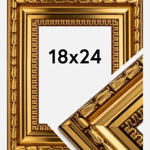 Offre Limitée Fotolijst Birka Premium Glas Goud 18x24 cm