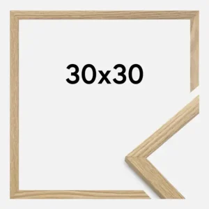 Prix Cassé Fotolijst Trendy Glas Eik 30x30 cm