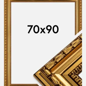 Fotolijst Birka Premium Glas Goud 70x90 cm Meilleur Prix