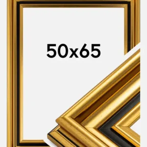 Fotolijst Gysinge Premium Glas Goud 50x65 cm Offre Du Jour