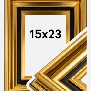 Prix Réduit Fotolijst Gysinge Premium Glas Goud 15x23 cm