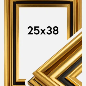 Marque Fotolijst Gysinge Premium Glas Goud 25x38 cm