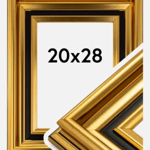 Fotolijst Gysinge Premium Glas Goud 20x28 cm Promotion Saisonnière