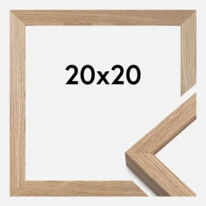 Vente Flash Fotolijst Amanda Box Glas Eik 20x20 cm