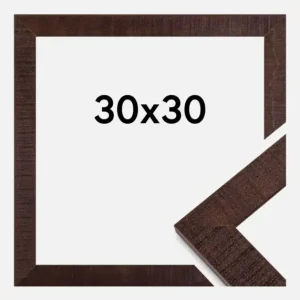 Offre Du Jour Fotolijst Home Glas Noten 30x30 cm