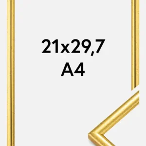 Usine Directe Fotolijst Newline Glas Goud 21x29,7 cm (A4)