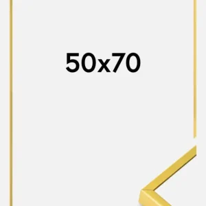 Commander Maintenant Aluminium Fotolijst Goud 50x70 cm