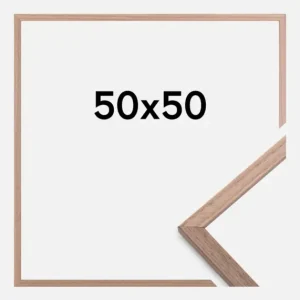 Super Prix Fotolijst Edsbyn Glas Licht Noten 50x50 cm